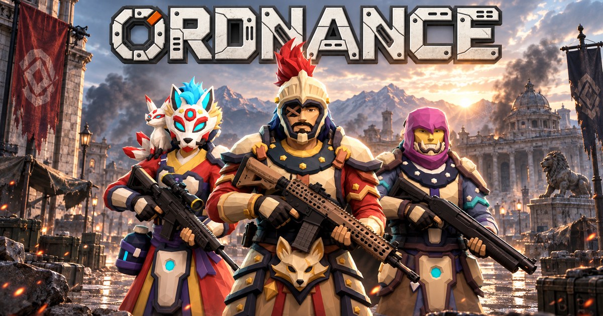 Ordnance Season 01 campaign graphic